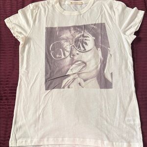 Marine Layer White Graphic Tee